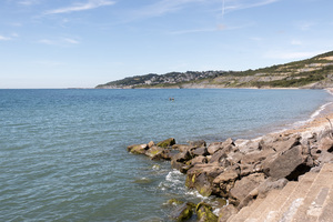 Charmouth kustlijn: 
