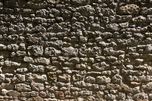 Old stone wall: An old stone wall in Dorset, England.