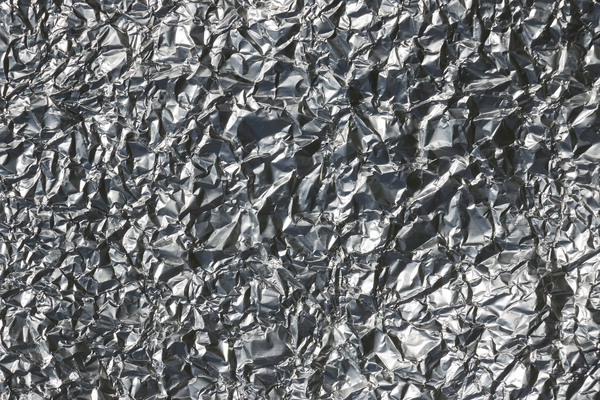 Colors On Crumpled Aluminum Foil Stock Illustration - Download