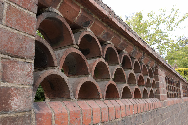 muro de ladrillo ornamental: 