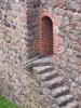 Stone stairs: An old stairs to the archway