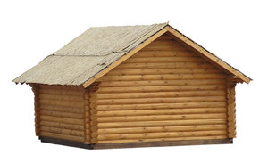 Wooden house: A wooden chut.

Please let me know if you use it! I just want to know where it was used... That's all!
