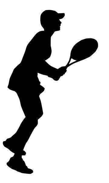 Tennis player: Tennis player silhouette.Please comment this shot or mail me if you found it useful. Just to let me know!I would be extremely happy to see the final work even if you think it is nothing special! For me it is (and for my portfolio)!