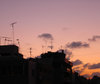 Satellite city 2: Beirut rooftops at dusk