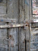 Lock me up: An old, padlocked door