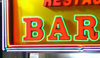 Bar: Neon sign for a restaurant