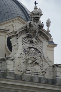 Madrid, Royal Palace: Detail of Madrid's Royal Palace