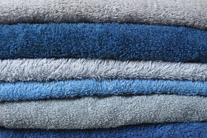 Fluffy Towels: A stack of freshly washed fluffy blue towels.

NOTE - This is the first shot taken with my new Nikon D600, hopefully should be sharper and larger images from now on.