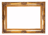 Gilt Frame: Ornate Gilt covered Frame in the Victorian Style
