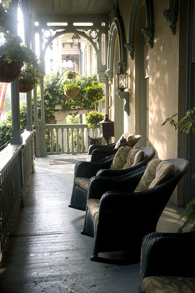 Southern Porch: Porches as the should be in the deep South of the USA