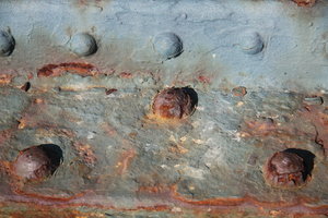 Rusty metal texture: Oxidized metal texture