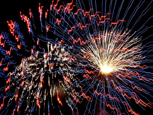 Fireworks!~!~!: Some abstract fireworks!
