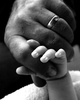 Two Hands 1: Father and new-born son's hands