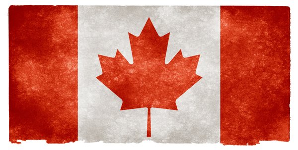 Canada Flag Grunge: 