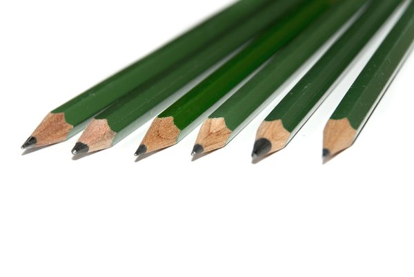 Pencils: Green Graphite Pencils