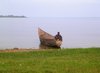 boatman: photo taken in Uganda