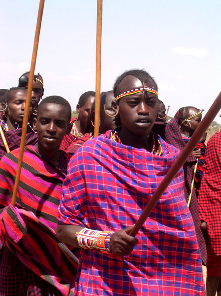 masai tribu: 