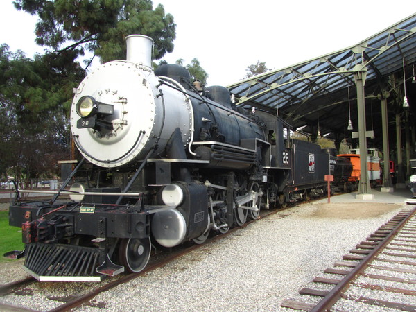 Steam Locomotive: Steam locomotive at Travel Town, Los Angeles, California