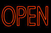 OPEN!: Neon open sign at a bar in TorontoPlease let me know if you are able to use my pictures for something.Even if it's something small --I would be absolutely thrilled to know if they came in useful for anyone!