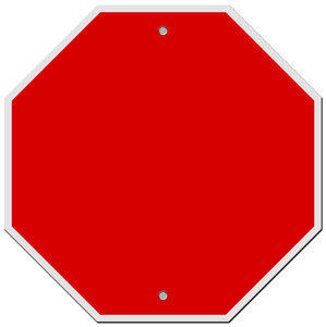 Blank Signs 1: Stop & Caution