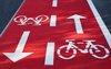 Bicycle path sign: Bicycle path sign