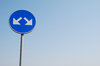Traffic Sign 18: Part of Traffic Sign Series consisting of 29 traffic signs captured in Sweden, all with a blue sky or partly cloudy background.Check out all my traffic signs:http://www.sxc.hu/browse. ..