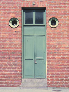 door and windows: From a building in Lund, Sweden. 
