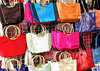 bright bags: brightly coloured carry bags from Asia