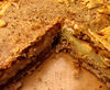 savoury pie3: homemade gluten-free egg, bacon, cheese and onion pie