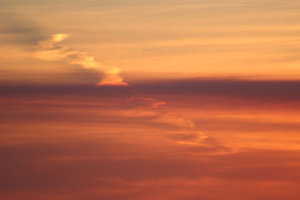 fiery sky 2: oceanside sunset sky