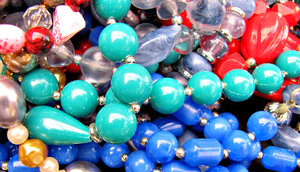 baubles and beads: necklaces - costume jewellery - baubles and beads