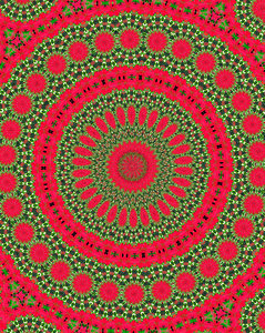 poinsettia mandala lace: abstract backgrounds, textures, patterns, kaleidoscopic patterns, circles, shapes and  perspectives from altering and manipulating images