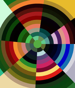 bullseye1 multicolorida: 