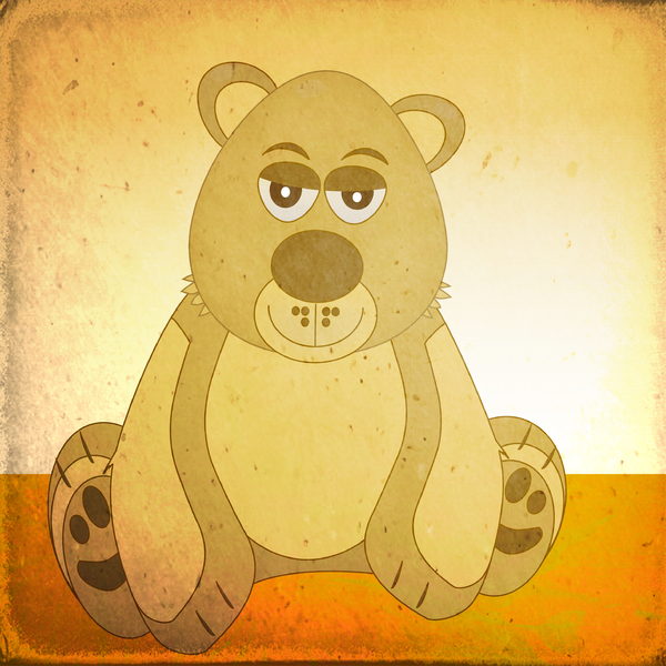 Brown bear grunge: no description