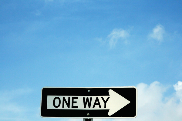 one way 1: one way