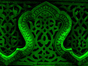 Cobra pattern 3: A sculpted stone design coloured on PC.