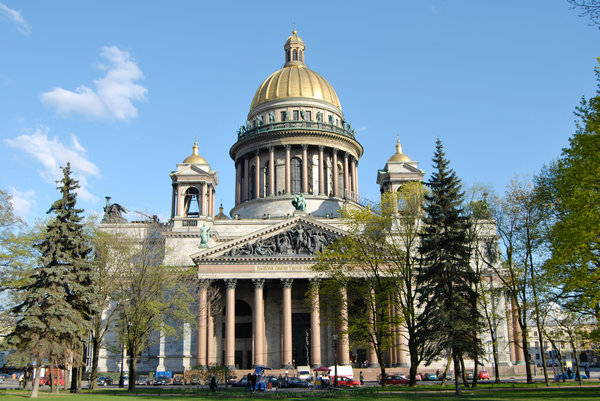 Isaakievsky Cathedral: Isaakievsky Cathedral in Saint-Petersbourg, Russia