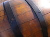 Over a barrel: Wine barrel