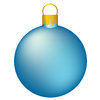 Christmas Tree Bauble 3: Isolated bauble on a white background.