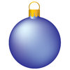 Christmas Tree Bauble: Isolated bauble on a white background.
