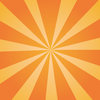 Orange Sunburst: Orange sunburst background texture.  Autumn theme.