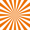 Orange Sunburst: A brightly coloured sunburst background icon.