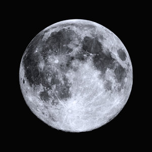 Full Moon: Full moon.