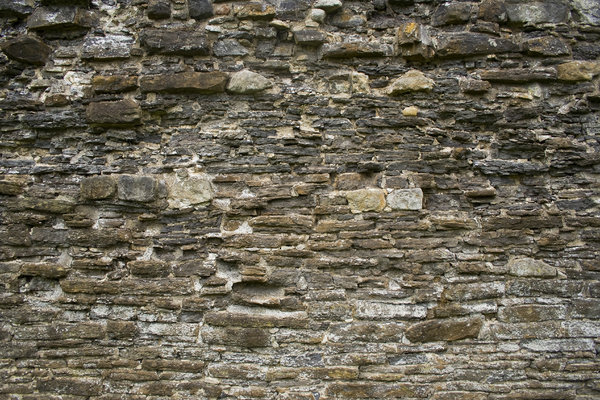 Abbey Detail: Wall detail, Sawley Abbey, Lancashire.