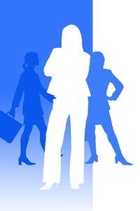Business Women: Business women concept illustration