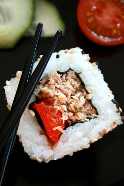 Sushi: Sushi California rolls