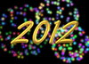 2012 E: Graphic of the year 2012. Suitable for New Year illustrations or for discussions of the predictions for 2012, on blogs, etc.