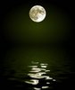 Maan weerkaatste in Water 3: 