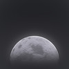 Moon: Rendered image of a moon.