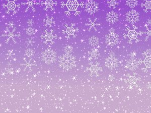 Stars Snowflakes Background 6: Sparkly stars and snowflakes on a coloured background. Great Christmas atmosphere.